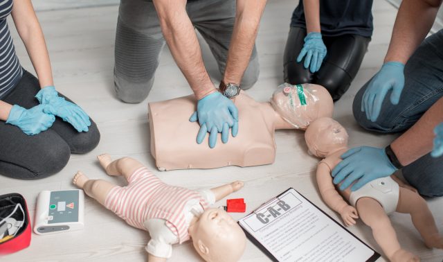 First aid training
